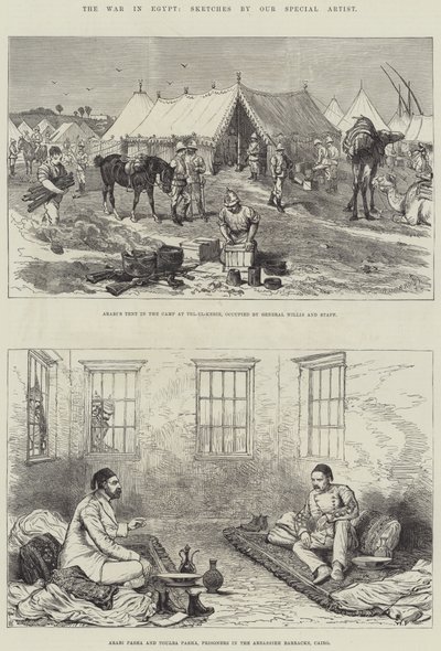 La Guerra en Egipto de Alfred Courbould